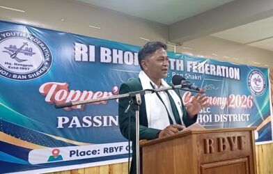 RBYF Announces ₹1,000 Annual Scholarship Fund to Support Meritorious Students in Ri-Bhoi