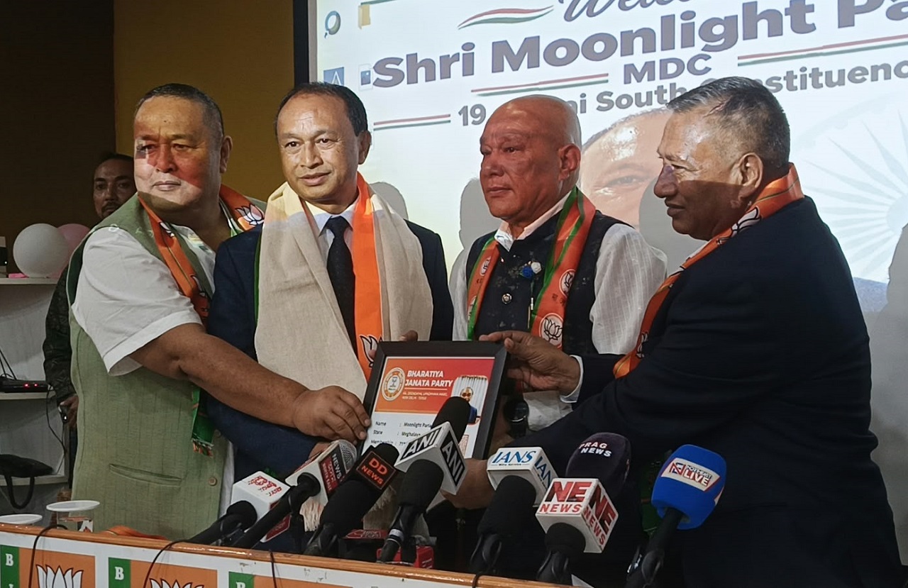 Moonlight Pariat Joins BJP, Seeks Review of Paragraph 12A and Timely District Council Funding